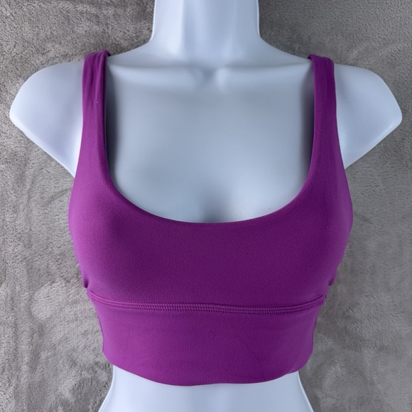 lululemon athletica Other - Lululemon Bra Womens Size 2 Purple Energy Yoga Workout Training Gym Chic